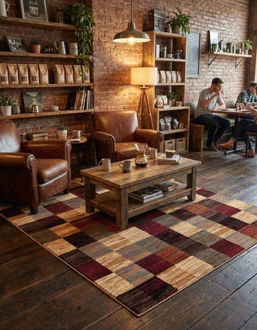 7' x 10' Cafe Rug