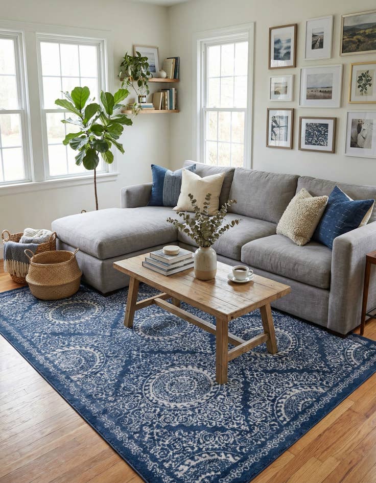 Detail image of  5' 3 x 8' Estate Rug