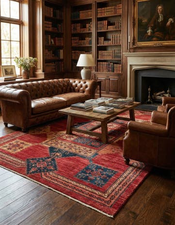 6' 7 x 9' 11 Kashkuli Rug