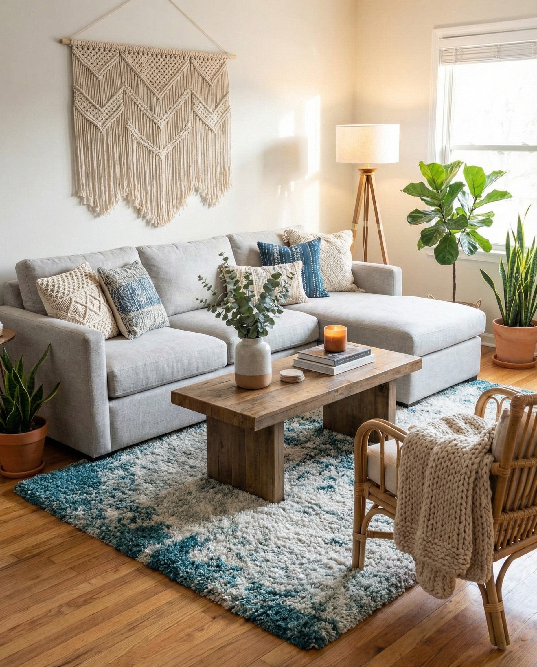  6' x 9' Soft Touch Shag Rug