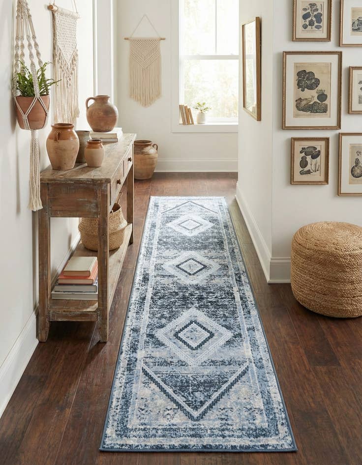 Detail image of 2' x 8' Kamala Washable Runner Rug