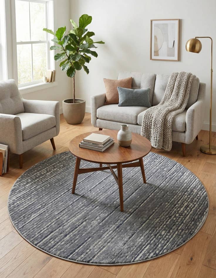 Detail image of 7' x 7' Oasis Round Rug