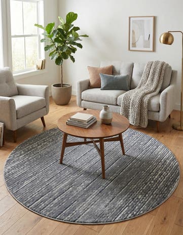 7' x 7' Oasis Round Rug