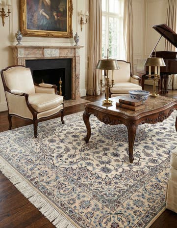 4' 8 x 7' 4 Nain Rug