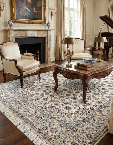 4' 8 x 7' 4 Nain Rug