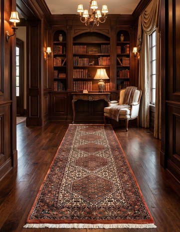 2' 4 x 7' 11 Bidjar Wool Runner Rug