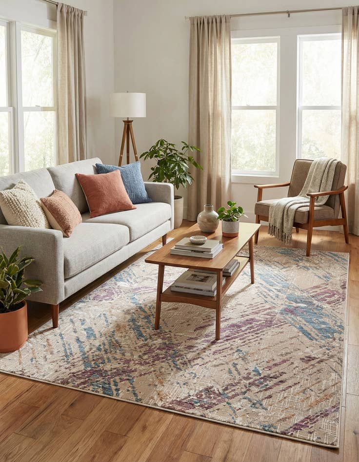 Detail image of  6' x 8' 9 Deepa Rug