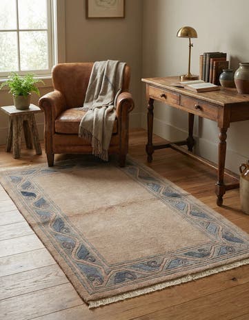 3' 1 x 5' 2 Hand Knotted Tibet Wool Rug
