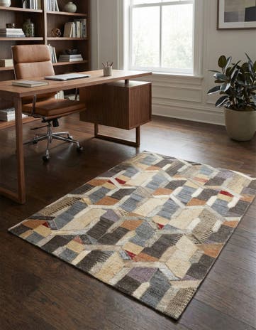 2' 2 x 3' Cowhide Rug