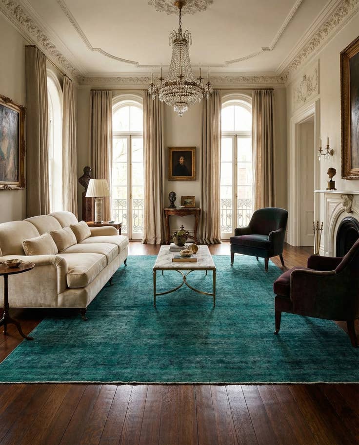 Detail image of 9' 2 x 12' 2 Hand Knotted Ultra Vintage Persian Wool Rug