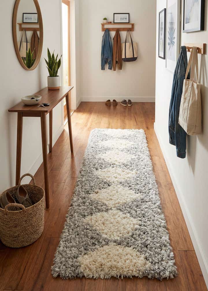 2' x 6' Infinity Shag Runner Rug