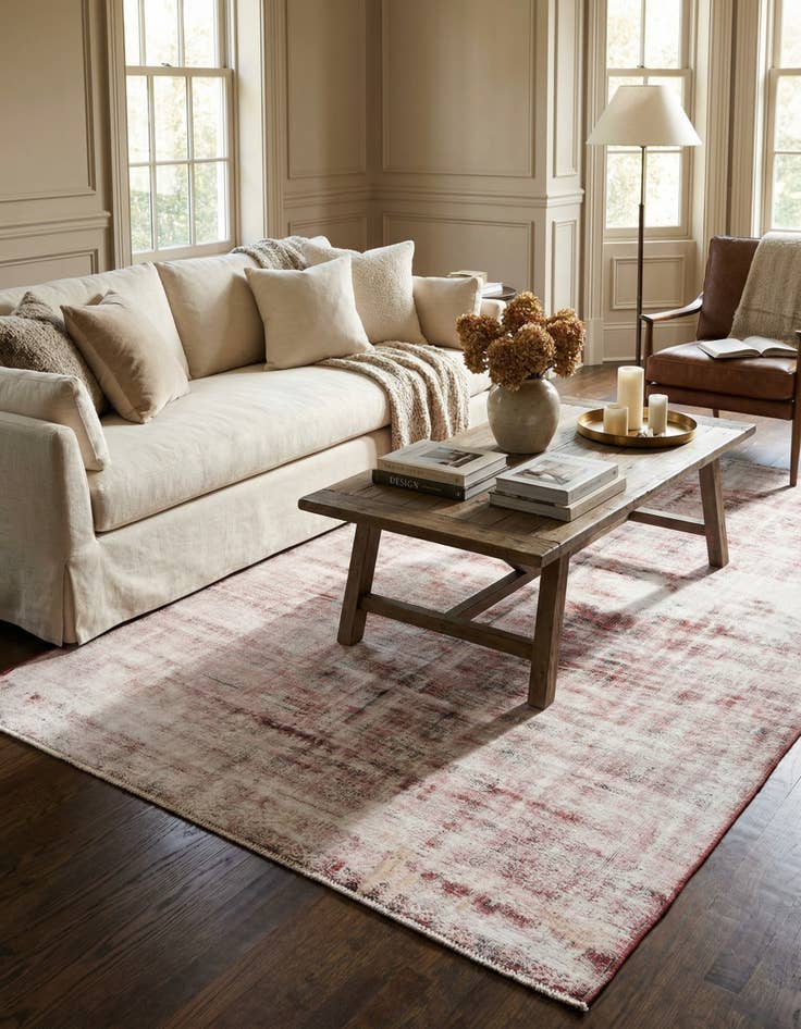 Detail image of 6' x 9' 1  Hand Knotted Ultra Vintage Persian Wool Rug