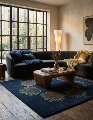 7' 6 x 7' 8 Luna Square Rug