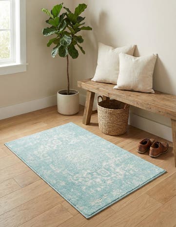 Aqua Arlington Rug