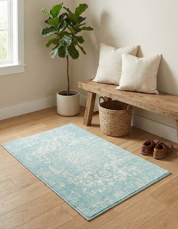 Aqua Arlington Rug