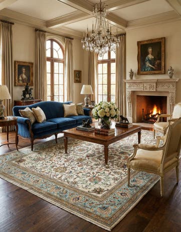 9' 9 x 13' 3 Tabriz Rug