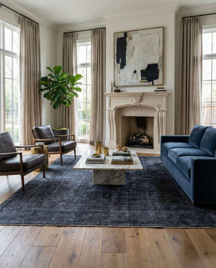 9' 5 x 12' 8 Hand Knotted Ultra Vintage Persian Wool Rug