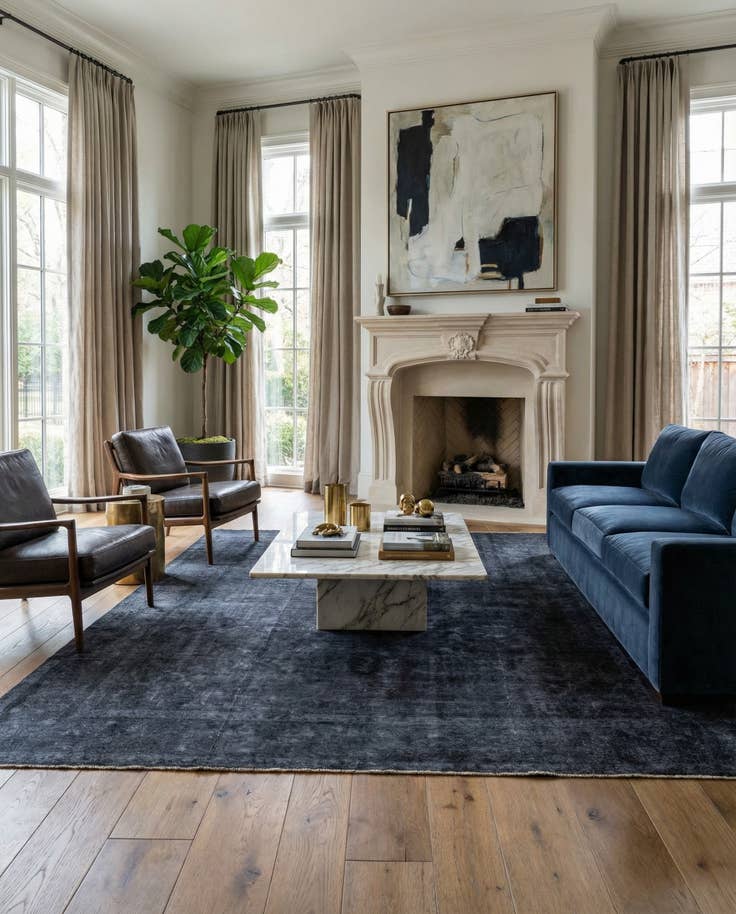 Detail image of 9' 5 x 12' 8 Hand Knotted Ultra Vintage Persian Wool Rug