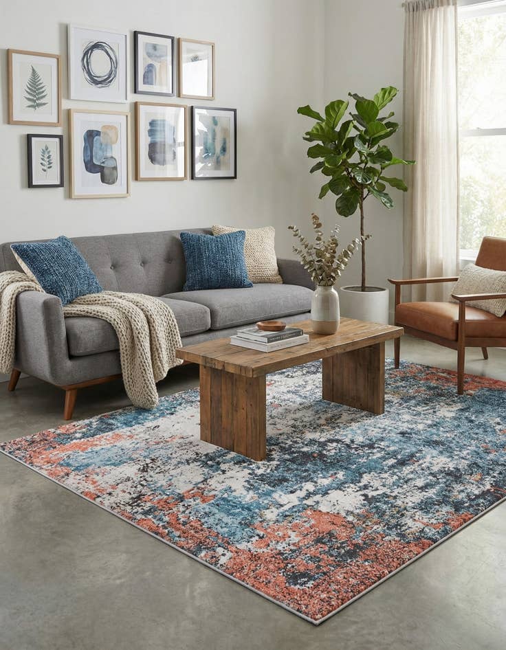 Detail image of  4' x 6' Leipzig Rug