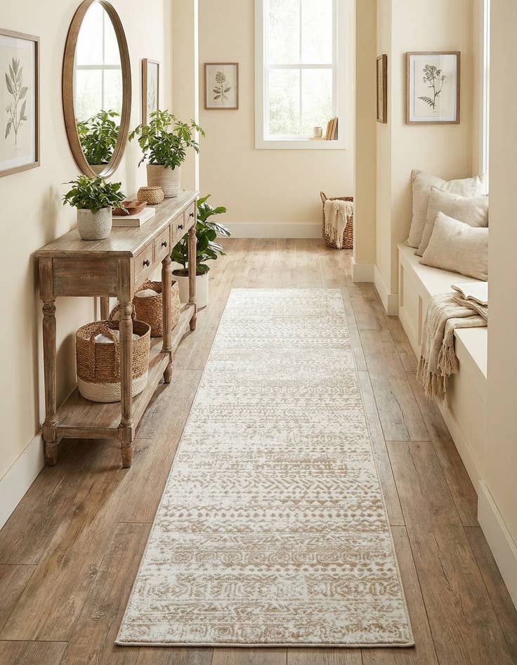 Detail image of 2' 6 x 10' Hermitage Runner Rug