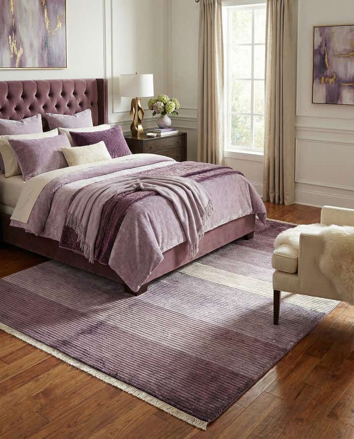 4' 9 x 6' 8 Hand Knotted Darya Wool Rug