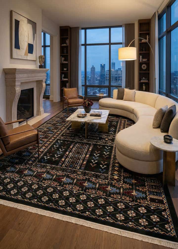 10' x 14' Bokhara Rug