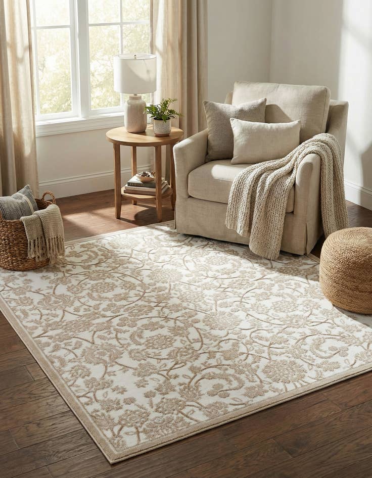 Detail image of 6' x 6' Himalaya Square Rug