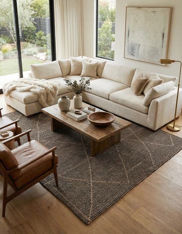 8' x 9' 8 Hand Knotted Darya Wool Rug