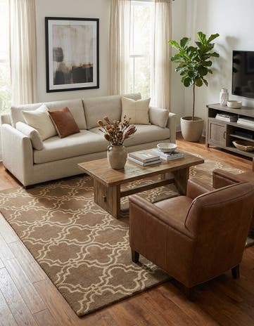 5' 1 x 7' 10 Luna Wool Rug