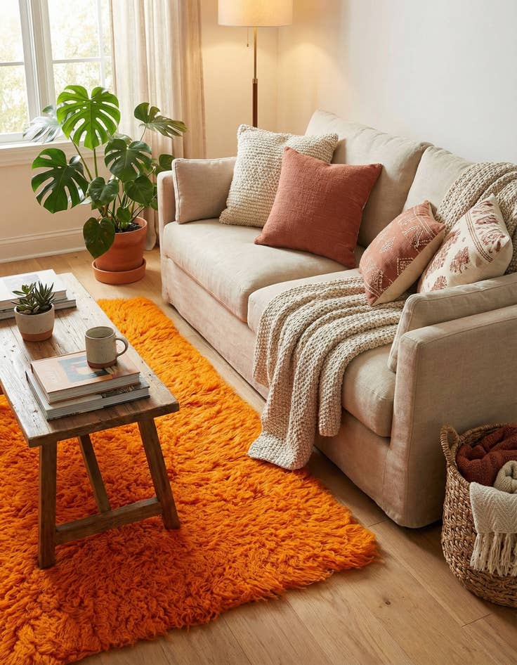 Detail image of 2' 3 x 4' 8  Hand Knotted Moroccan Wool Runner Rug