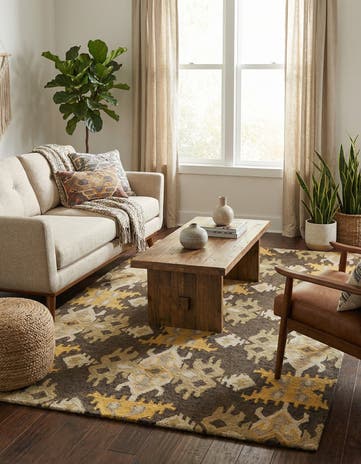 5' 1 x 8' Luna Wool Rug