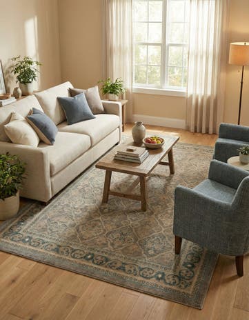 Gray Viola Rug