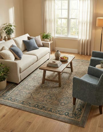 Gray Viola Rug