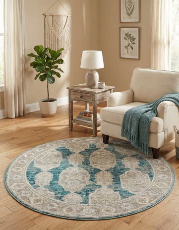 4' x 4' Lola Round Rug
