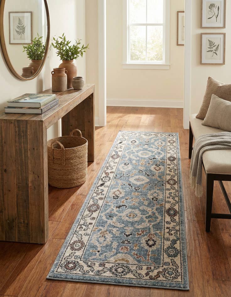 Detail image of  2' x 6' Eco Traditional Runner Rug