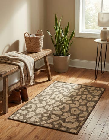 Brown Dunes Rug