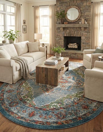 7' 10 x 10' Isabella Oval Rug