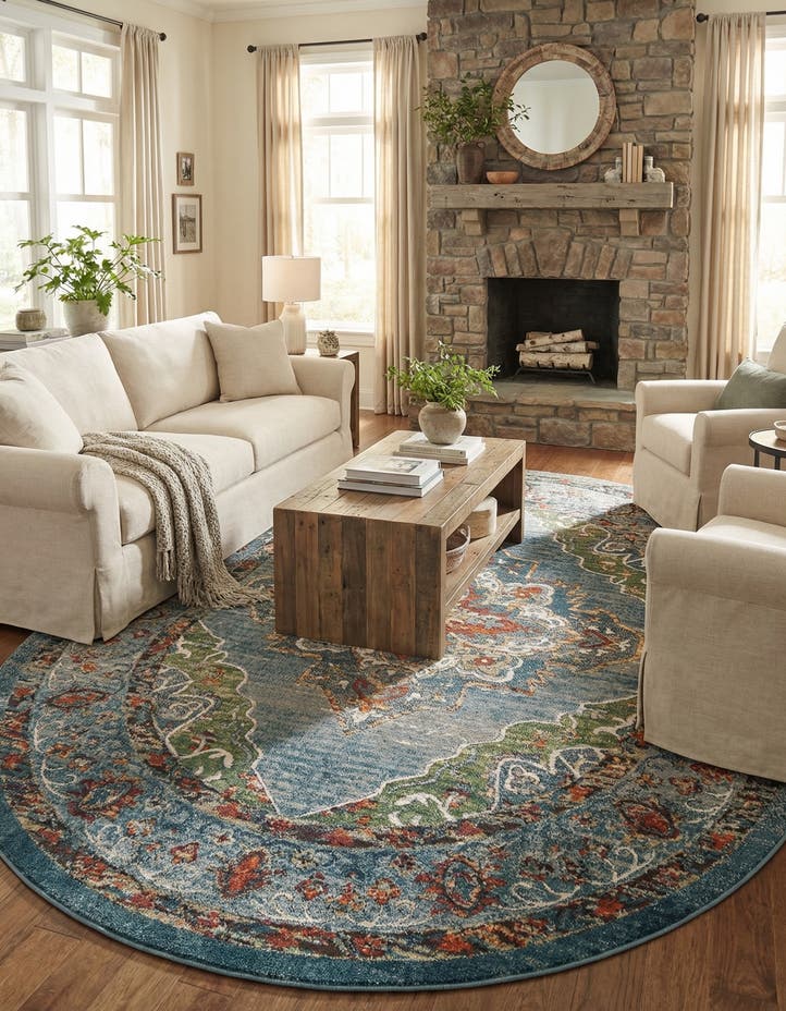 7' 10 x 10' Isabella Oval Rug