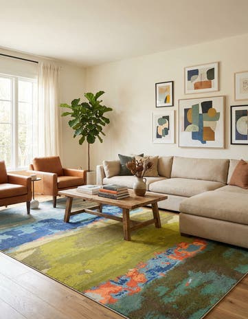 10' 6 x 16' 5 Washable Casablanca Rug