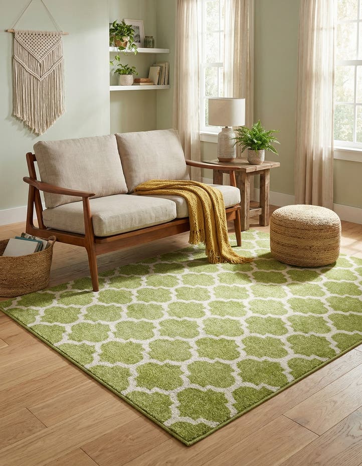 4' x 6' Lattice Rug