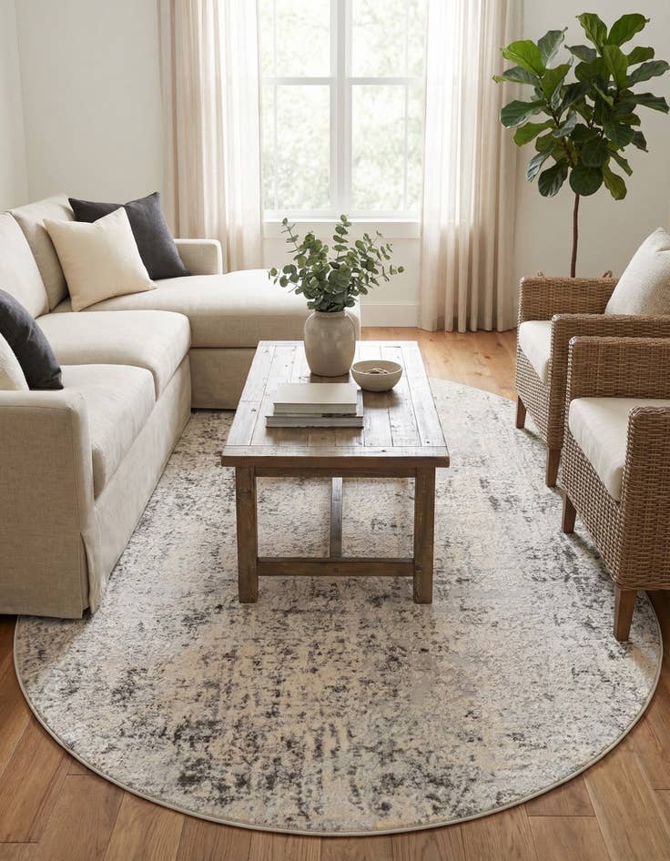 Detail image of 5' 3 x 7' 10 Caspian Oval Rug