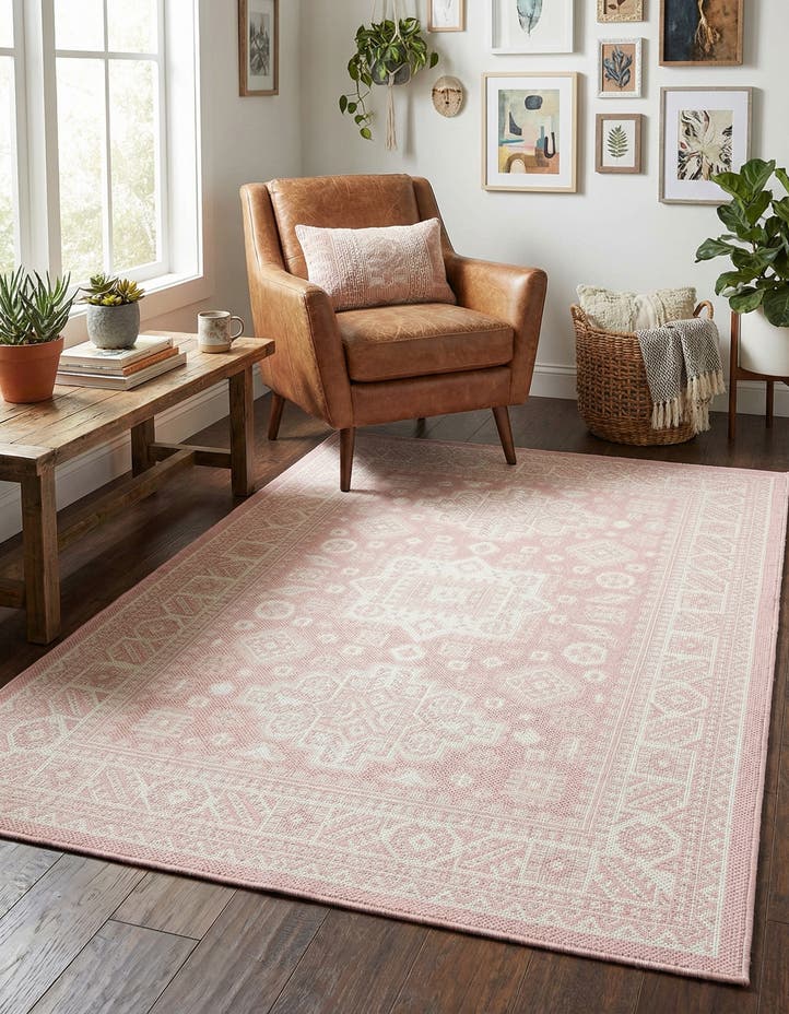 4' x 6' Easy-Clean Aztec Indoor / Outdoor ...