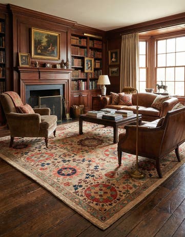 8' 2 x 10' 8 Hand Knotted Ariana Ziegler Rug