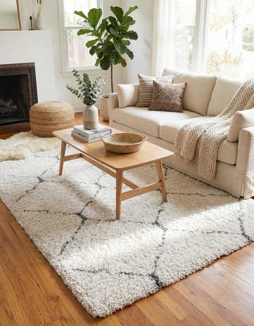7' x 10' Moroccan Shag Rug