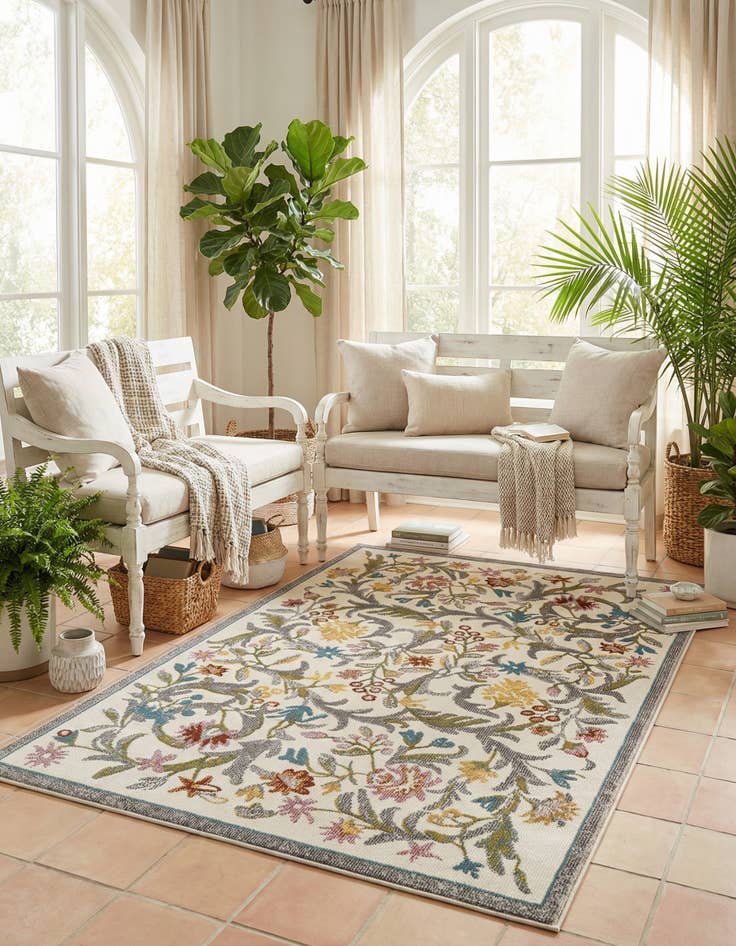 Detail image of  3' 3 x 5' 3 Blossom Rug