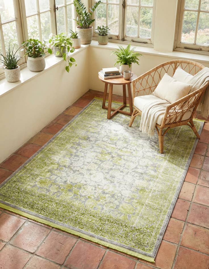 Detail image of  4' x 6' Modern Classical Rug