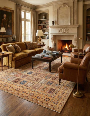 8' 3 x 11' 7 Hand Knotted Ariana Ziegler Rug