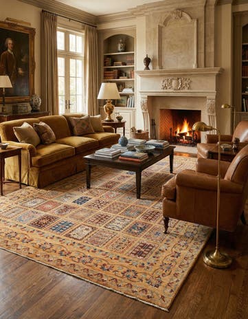 8' 3 x 11' 7 Hand Knotted Ariana Ziegler Rug