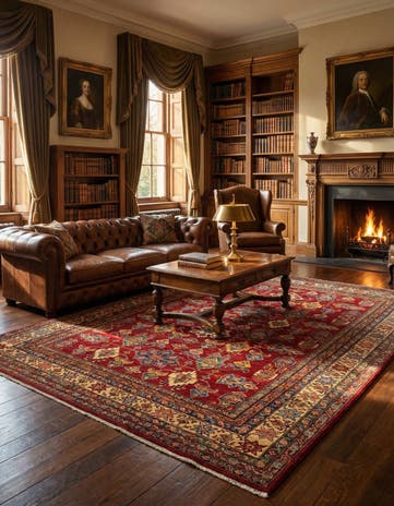 8' 1 x 10' 2 Kazak Rug