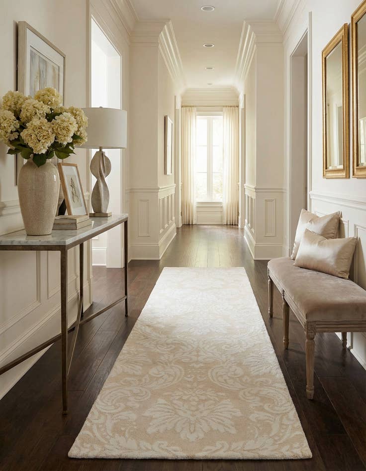 Detail image of 2' 9 x 9' 10  Hand Knotted Darya Wool Runner Rug